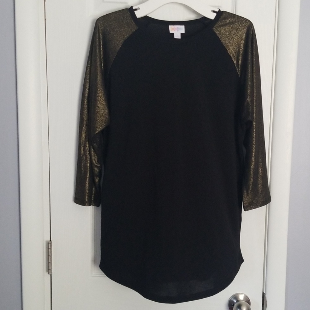 LuLaRoe Black and Gold Randy